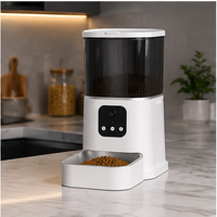 JerryShaw Smart Automatic Pet Feeder with WiFi & HD Camera